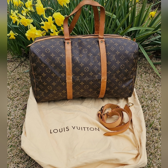 Louis Vuitton Monogram Keepall 45 Duffle Bag, Dustbag & Strap Included.🇫🇷 - Picture 2 of 16